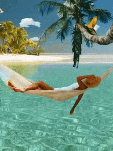 Hypnosis Beach Relaxation GIF