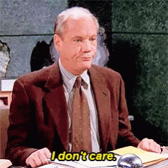 Kruger Seinfeld I Dont Care GIF - Kruger Seinfeld I Dont Care So What GIFs