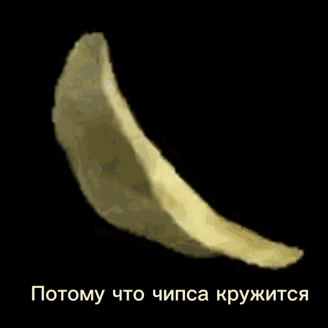 a close up of a potato chip with a black background