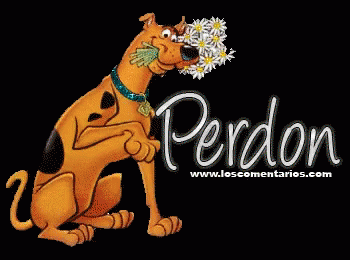 Scooby Doo Perdon GIF - Scooby Doo Perdon Flower GIFs