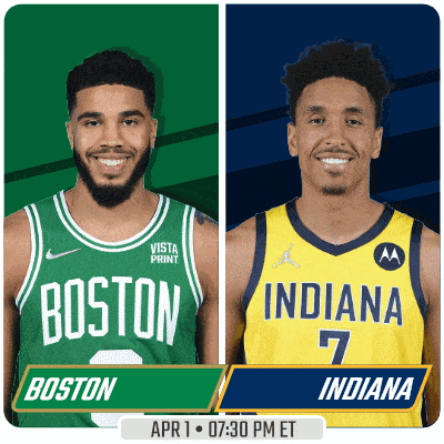 two basketball players from boston and indiana