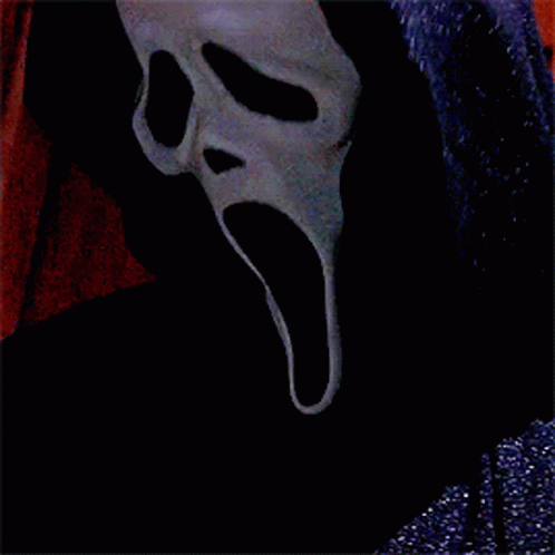 Ghostface Scream GIF - Ghostface Scream Nodding GIFs