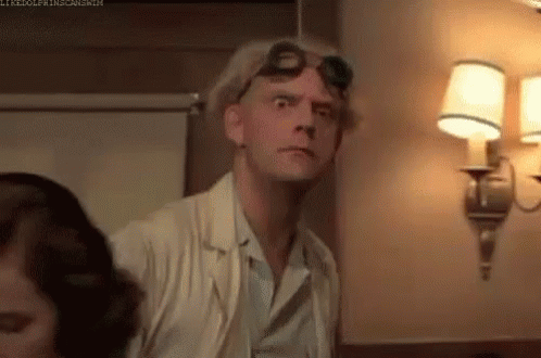 Wut GIF - Doc Brown Back To The Future Christopher Lloyd GIFs