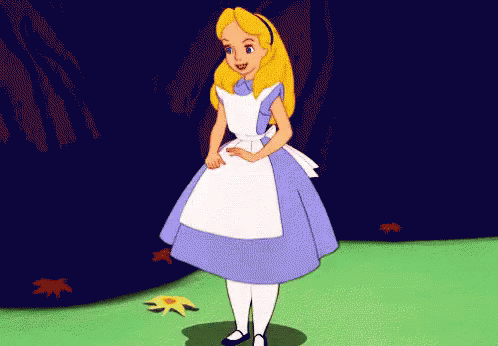 Alice Alice In Wonderland GIF - Alice Alice In Wonderland Curtsy GIFs