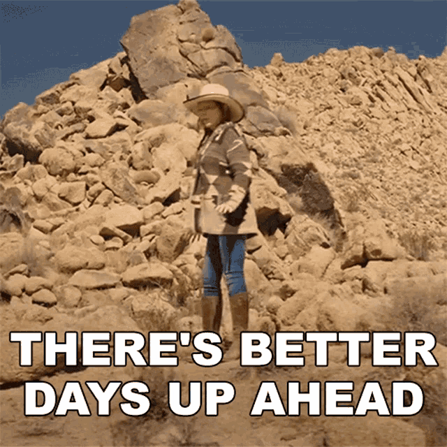 Theres Better Days Up Ahead Reba Mcentire GIF - Theres Better Days Up Ahead Reba Mcentire Somehow You Do Song GIFs