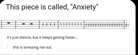 Music Anxiety GIF - Music Anxiety Music Notes GIFs