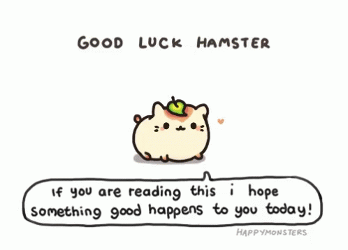Happy Monsters Motivation GIF - Happy Monsters Motivation Hamster GIFs