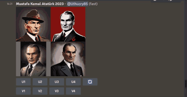 a screenshot of mustafa kemal atatürk 's profile