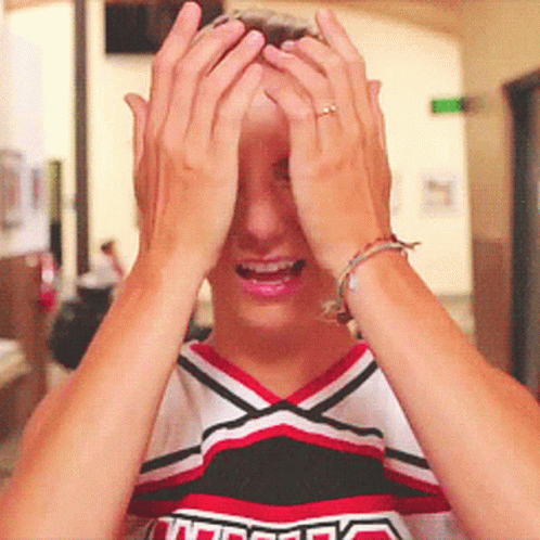 Glee Brittany Pierce GIF - Glee Brittany Pierce Peek A Boo GIFs