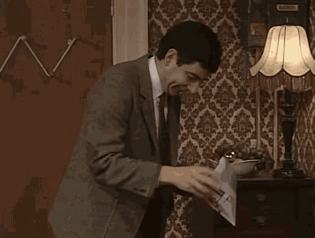 Lets Go Mr Bean GIF - Lets Go Mr Bean Im Ready For Party GIFs