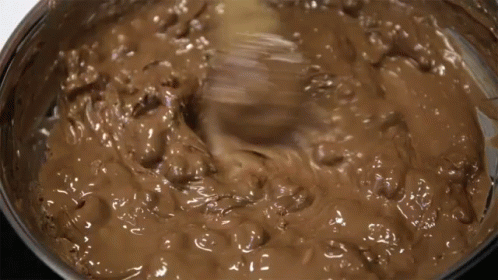 Melted Chocolate Chips GIF - Baking Melt Chocolate GIFs