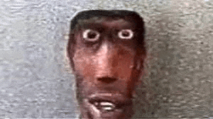 a close up of a monkey 's face with a beard and big eyes looking at the camera .