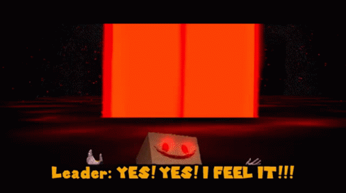 Smg4 Box Leader GIF - Smg4 Box Leader Yes Yes I Feel It GIFs
