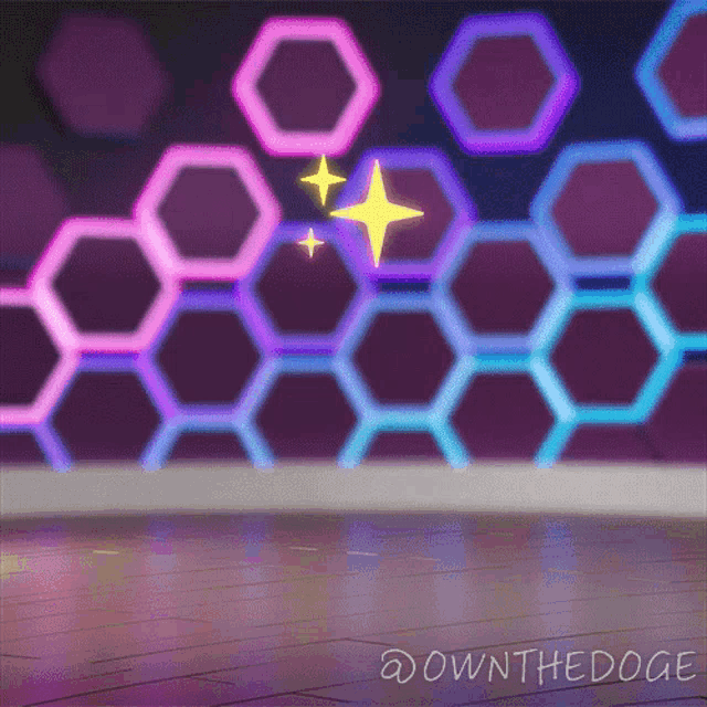 a drawing of a honeycomb pattern with the words downthedoge written below it