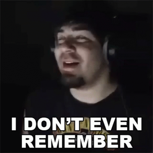 I Dont Even Remember Cratos GIF - I Dont Even Remember Cratos I Forgot About It GIFs