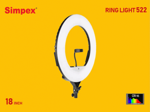 Ring Light Lights GIF - Ring Light Lights Simpex GIFs