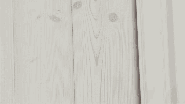 a close up of a person looking through a door