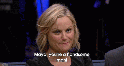 My, My, My GIF - Hollywood Game Night Amy Poehler Youre Handsome GIFs