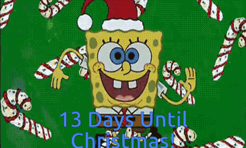 13 Days Until Christmas GIF