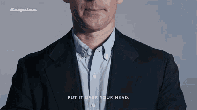 Put It Over Your Head Showing How GIF - Put It Over Your Head Showing How Teaching GIFs
