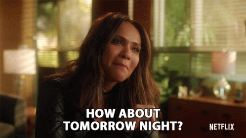 How About Tomorrow Night Lesley Ann Brandt GIF - How About Tomorrow Night Lesley Ann Brandt Mazikeen GIFs