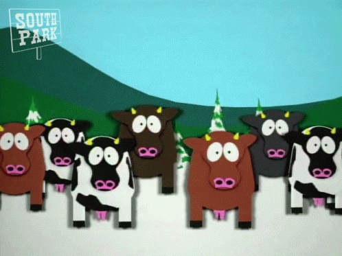 What Cows GIF - What Cows South Park GIFs