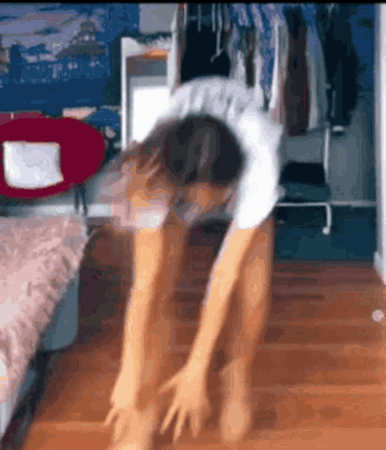 Girl Jumping Around Like A Wolf GIF - Girl Jumping Around Like A Wolf GIFs