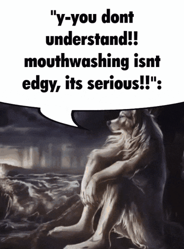 Mouthwashing Fans GIF