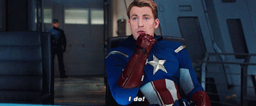 I Do Captain America GIF - I Do Captain America Chris Evans GIFs