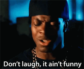 Dont Laugh Aint Funny GIF - Dont Laugh Aint Funny Chris Tucker GIFs