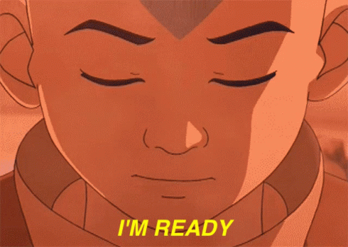 Aang Avatar State GIF - Aang Avatar State Im Ready GIFs