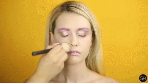 Blusher Blush On GIF - Blusher Blush On Makeup Sparkle GIFs