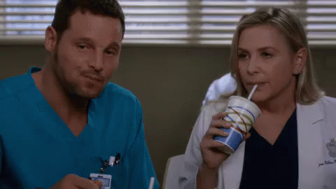 Trying Not To Laugh GIF - Greys Anatomy Smh Trying Not To Laugh GIFs