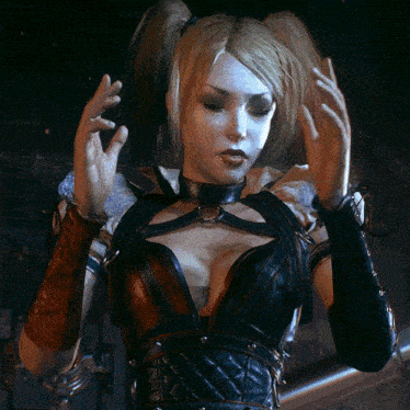 harley quinn from the video game harley quinn 's arkham city