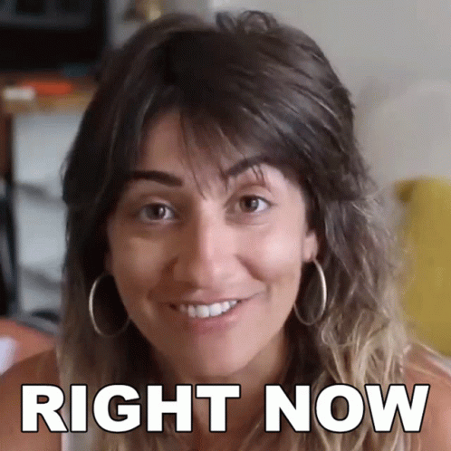 Right Now Arielle Scarcella GIF - Right Now Arielle Scarcella Right Away GIFs
