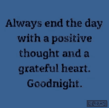 Positive Thought Grateful Heart GIF