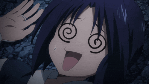 a person with a ring on their finger is making a funny face