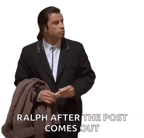 ralph after the post comes out sticker
