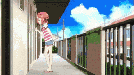 Door Knock Out GIF - Door Knock Out Anime GIFs