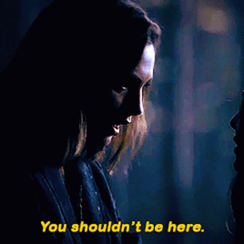 The Originals Hayley Marshall GIF - The Originals Hayley Marshall You Shouldnt Be Here GIFs