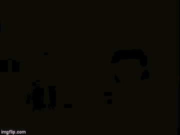 a cartoon scene with a pink background and the words imgflip.com on the bottom
