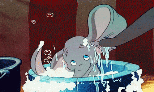 Bubble Bath GIF - Elephant Bath Tub GIFs