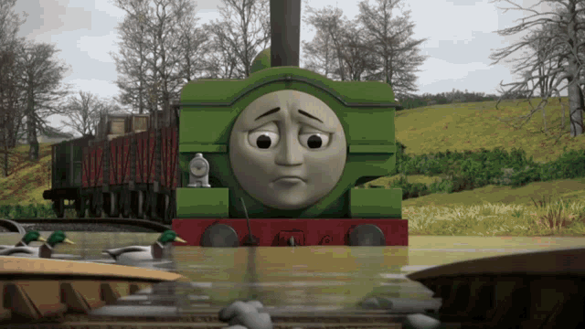 Duck The Great Western Engine Boredom GIF - Duck The Great Western Engine Boredom Cross GIFs