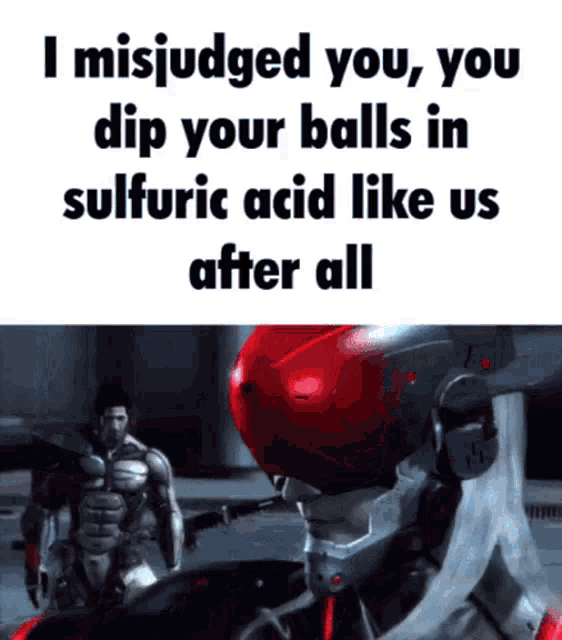 Sulfiric Acid Misjudged GIF - Sulfiric Acid Misjudged Dip Your Balls GIFs