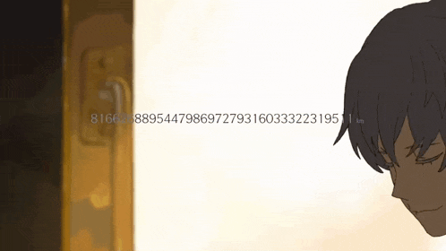a cartoon drawing of a person with the number 8479 on the bottom