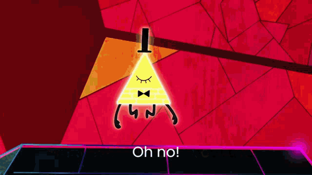 Oh No Bill Cipher GIF - Oh No Bill Cipher Gravity Falls GIFs