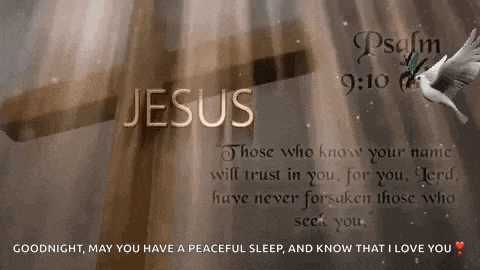 a picture of a cross with the word jesus written on it