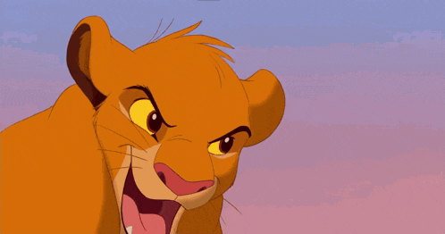 a cartoon of a lion and a lioness fighting