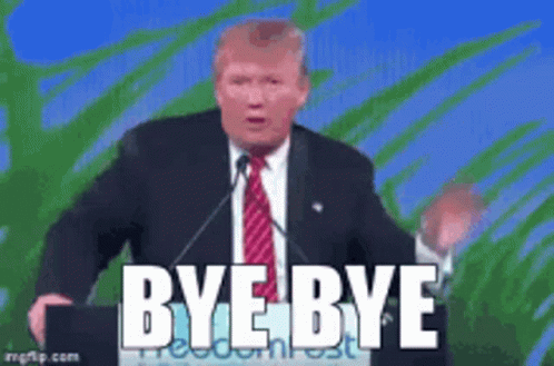 Bye Donald Trump GIF - Bye Donald Trump Bye Bye GIFs