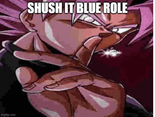 a cartoon character is making a shhh sign with his finger .